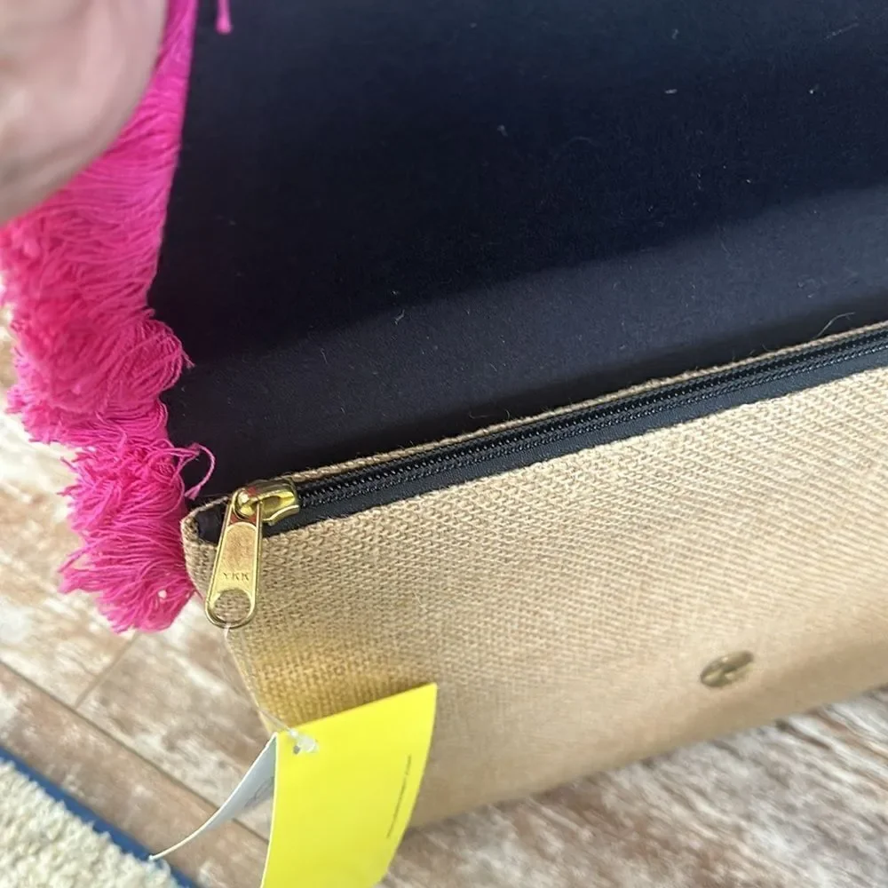 NWT Roller Rabbit Delana Clutch